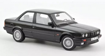 183203 BMW 325i 1988 Black metallic 1:18